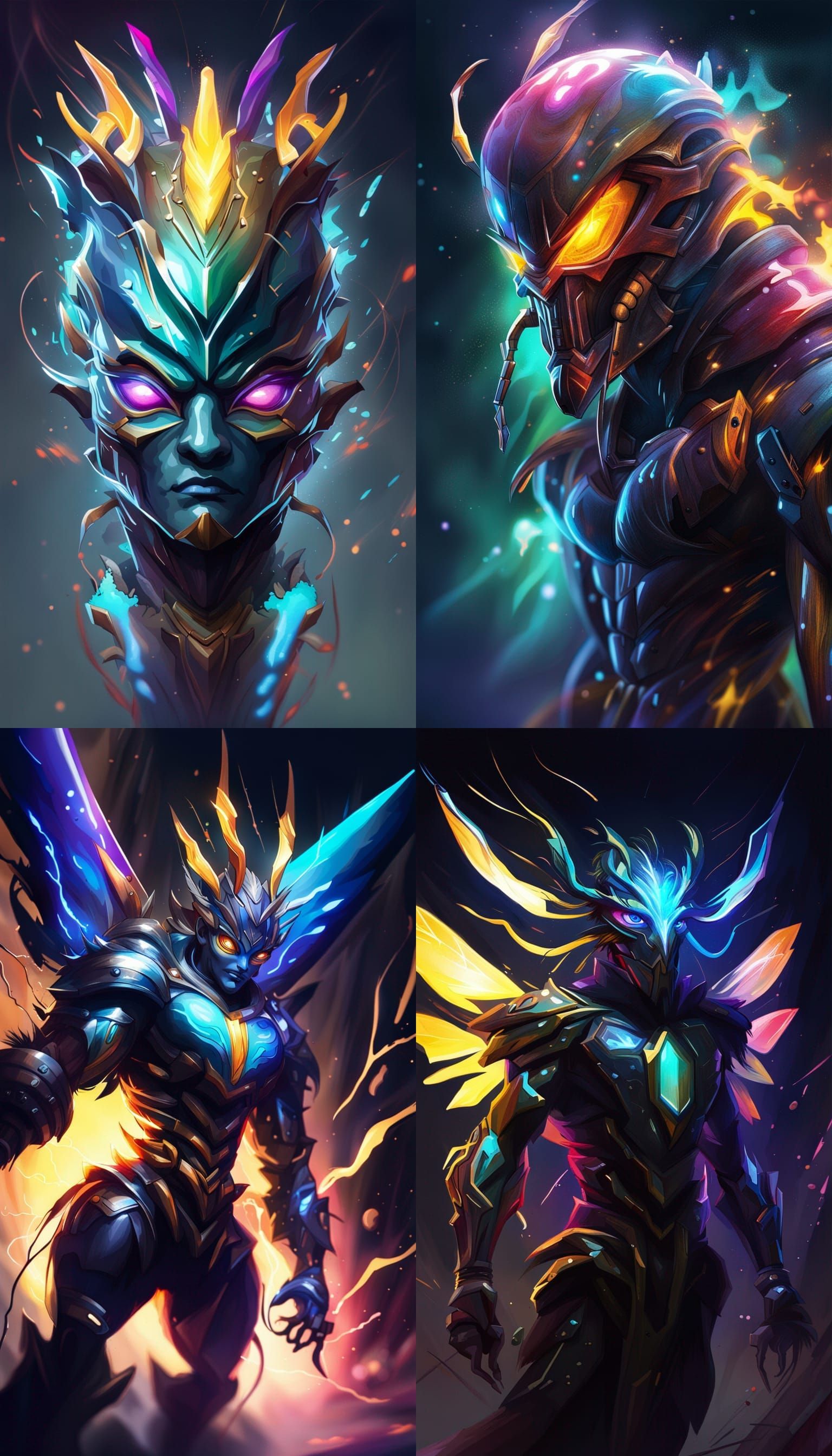 Lightening bug God of electricity