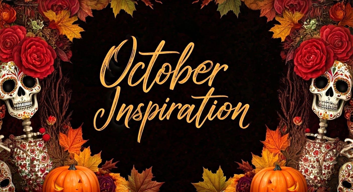 October Inspiration with Día de Muertos Elements