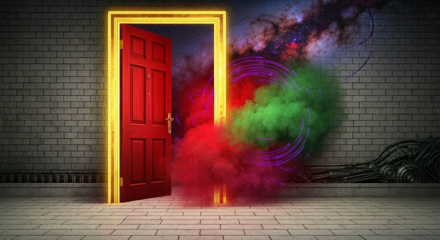 Ethereal Doorway to Cosmic Horror Realm