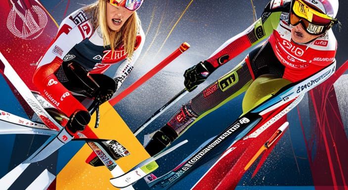 Alpine World Skiing Champions Unite in Hyperrealistic Art