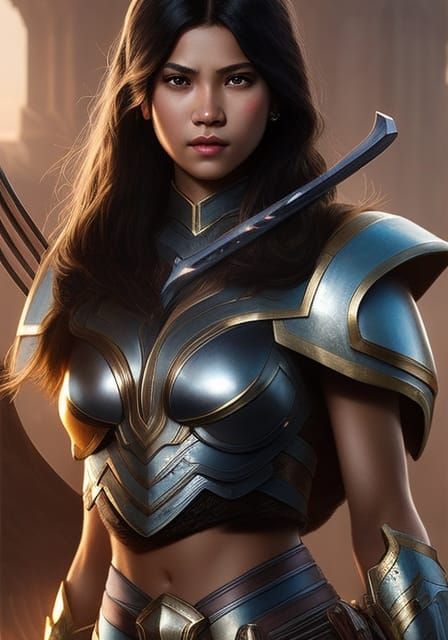 Warrior Girl from the Southern Lands 37