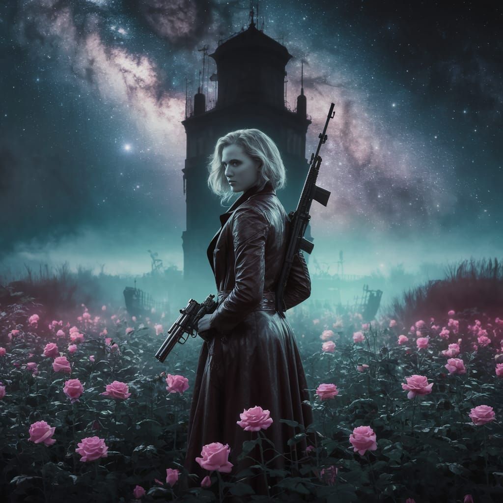 Dark Cosmic Horror: Roland Faces the Foreboding Dark Tower