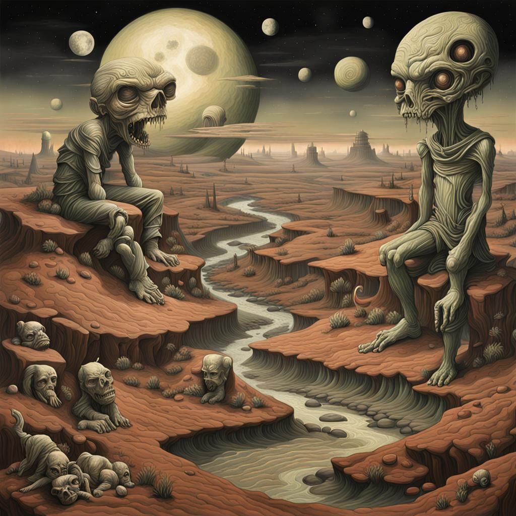 Mars' Nightmare Creatures.