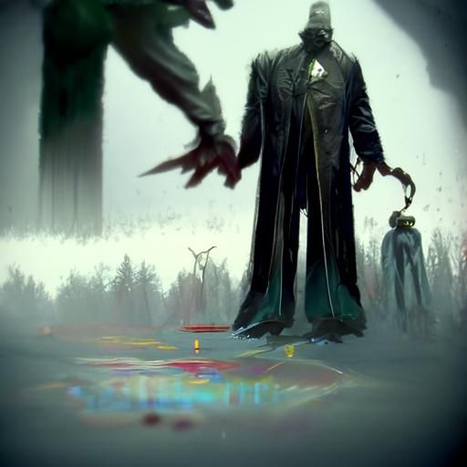 Sinister Conspiracy Theory Art by Rutkowski