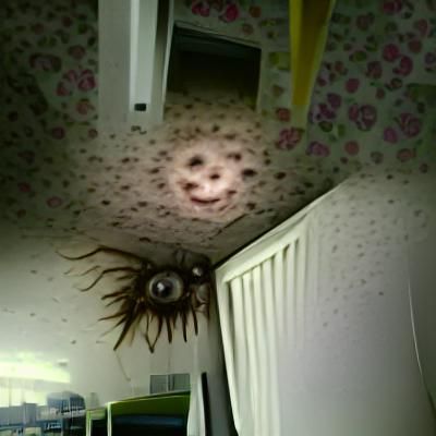Creepy Figure with Ominous Presence