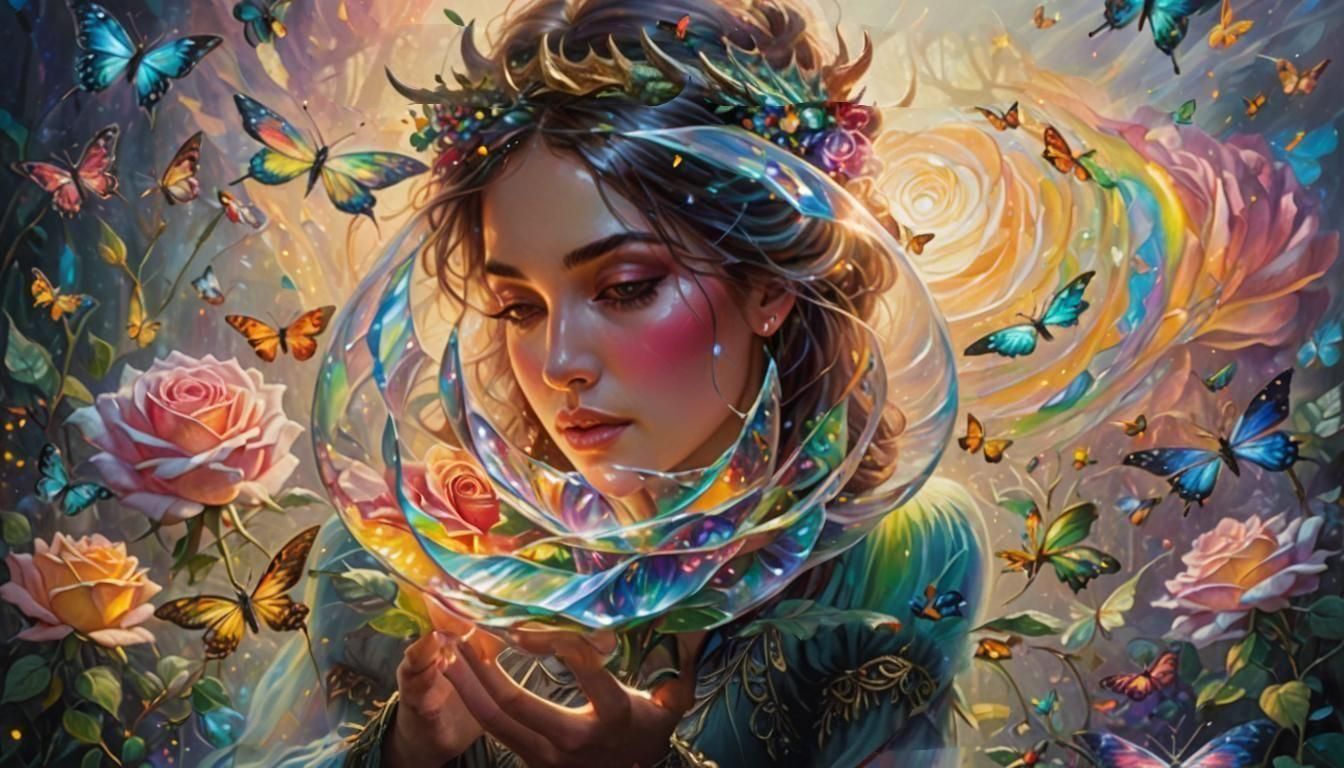 Fantastical Matte Painting with Intricate Details