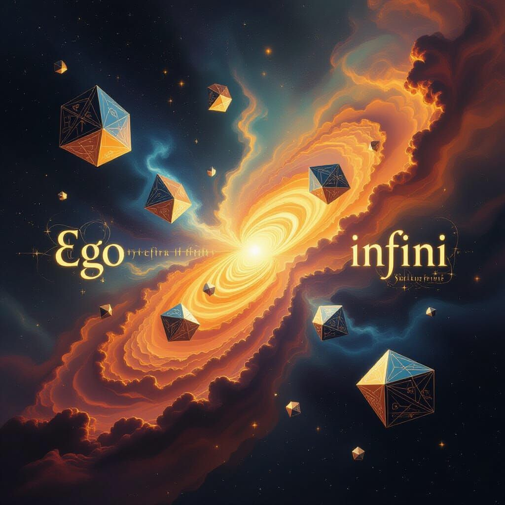 Cosmic Landscape of Numbers and Equations in Psychedelic Sty...