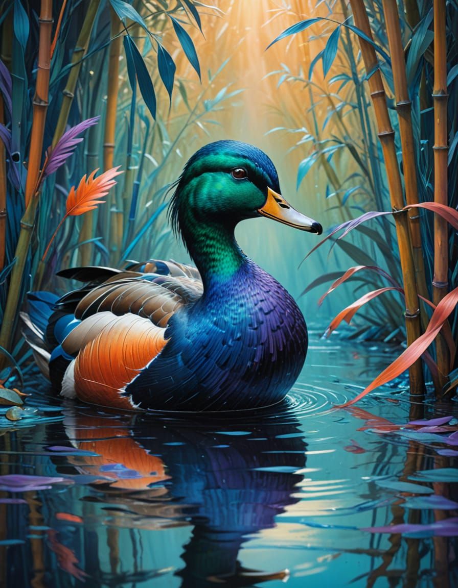 Beautiful duck..