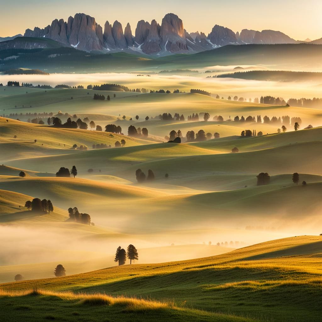 Alpe di Siusi Sunrise: Landscape Photography