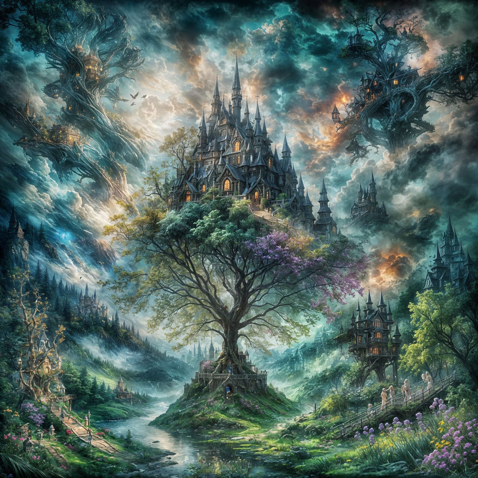 Magical Castle Treehouse