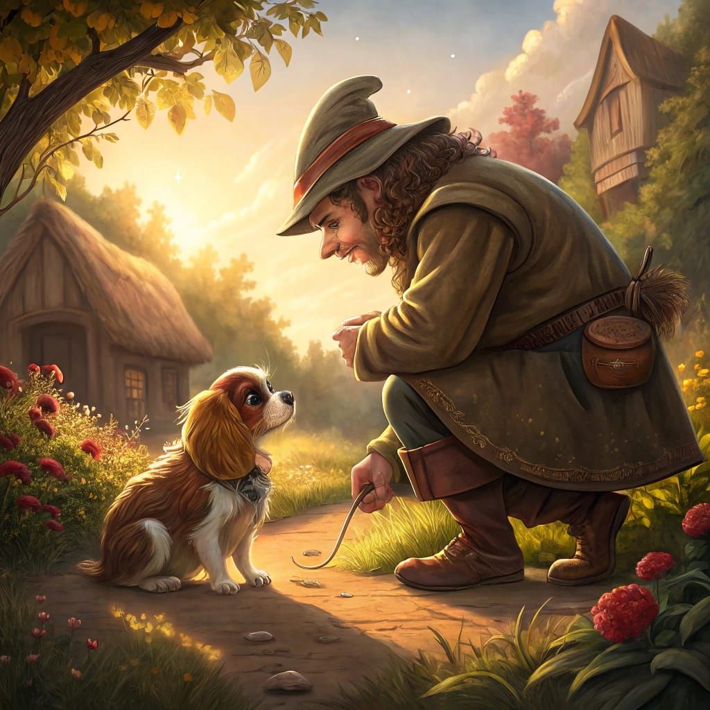 The pedlar and his friend