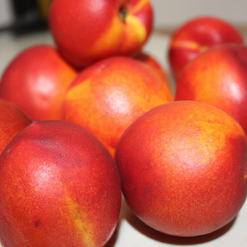 Tangerines Transform into Nectarines: AI Generated Image