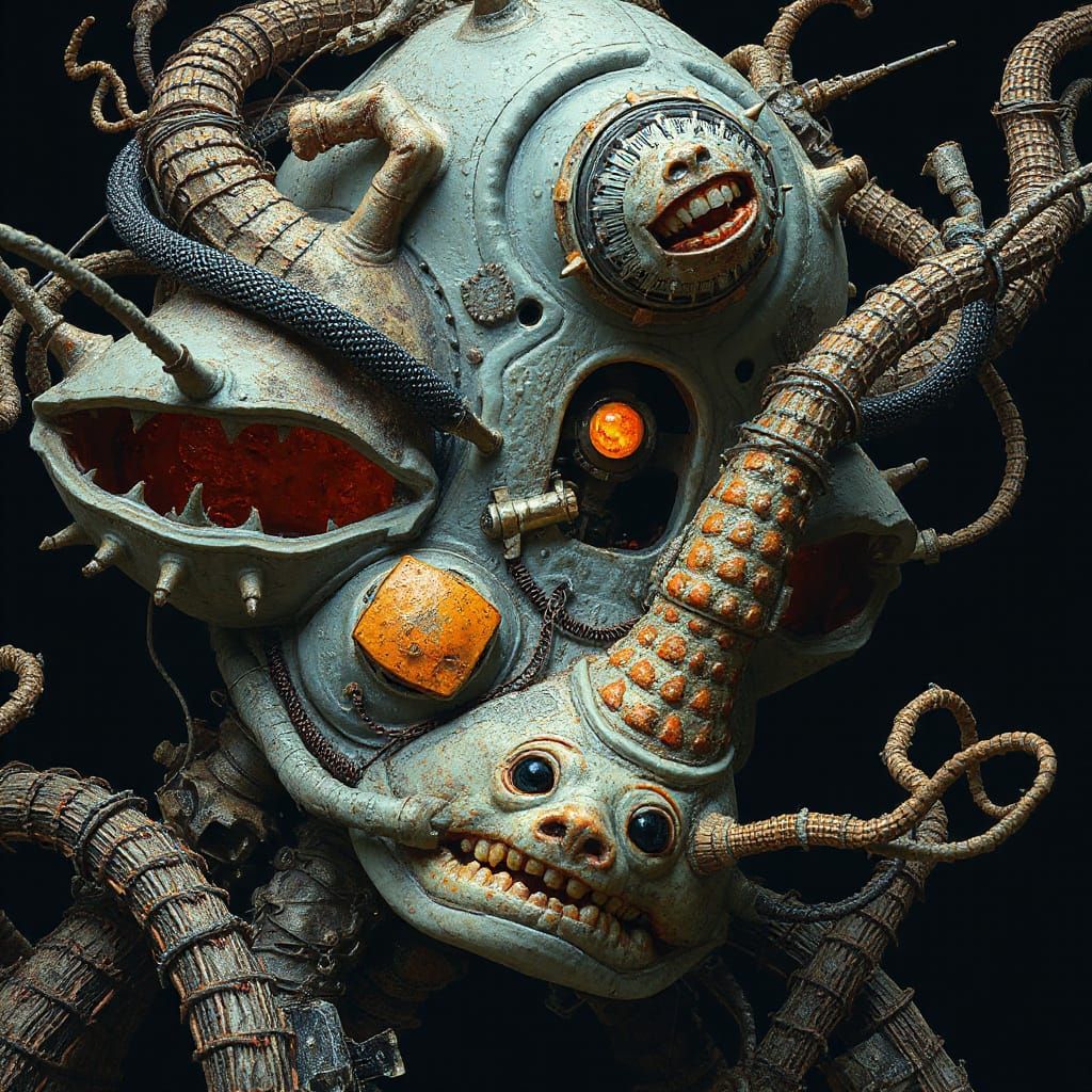 Ethereal Darkroom Dreamscape in Intricate Textures