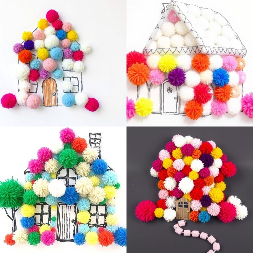 Pom Pom House: A Fluffy Architectural Art Piece