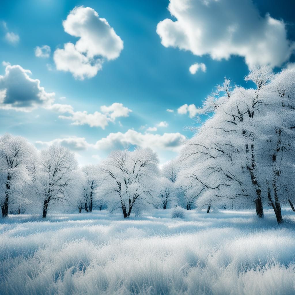 Breathtaking Cinematic Landscape Photography in Blue and Whi...