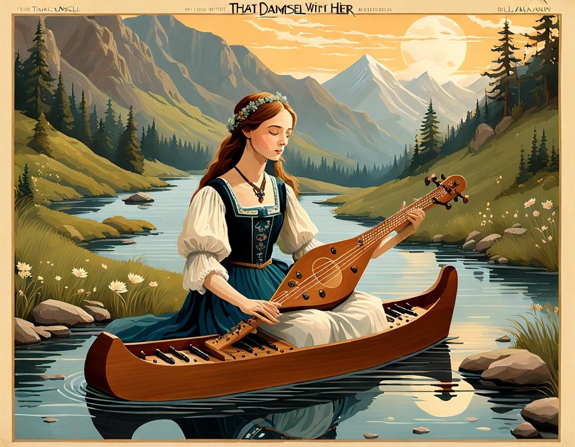 Damsels and Dulcimers in Psychedelic Elysian Fields