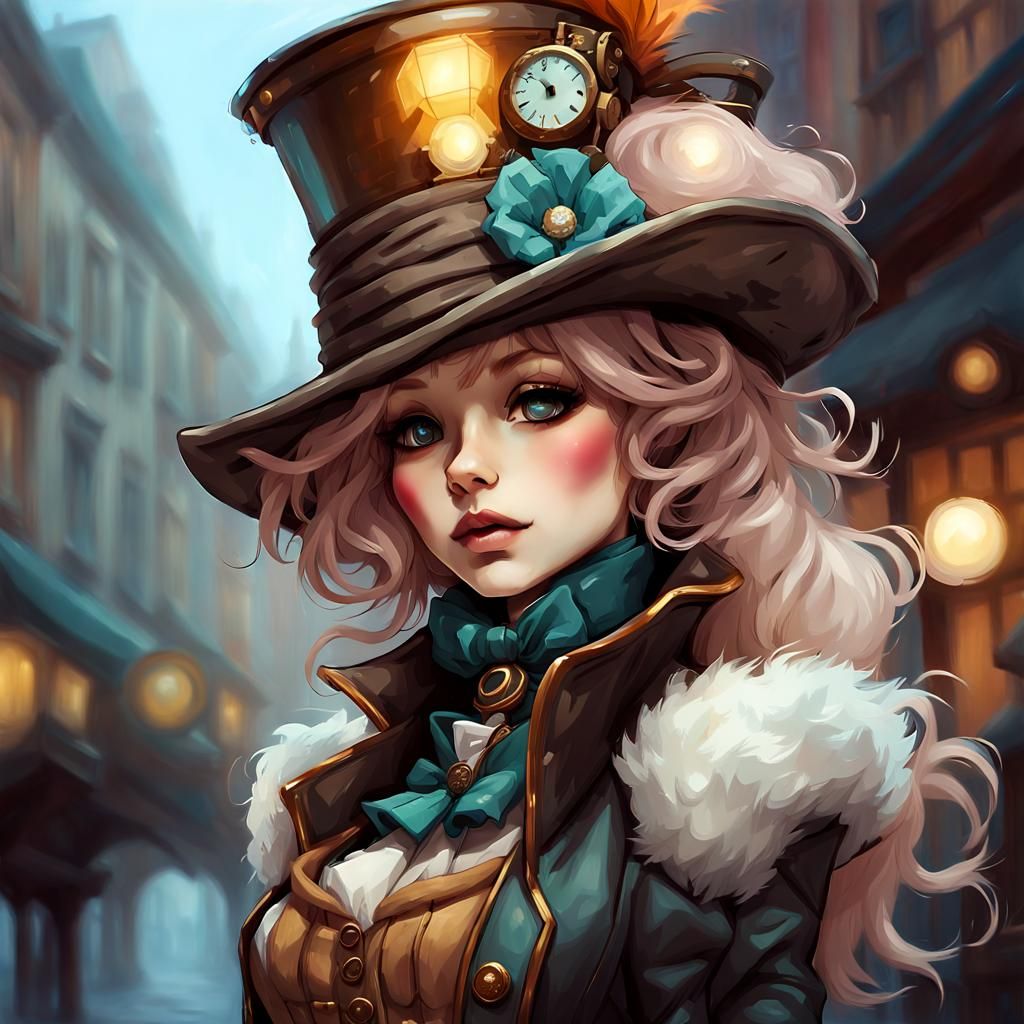 Lady steampunk