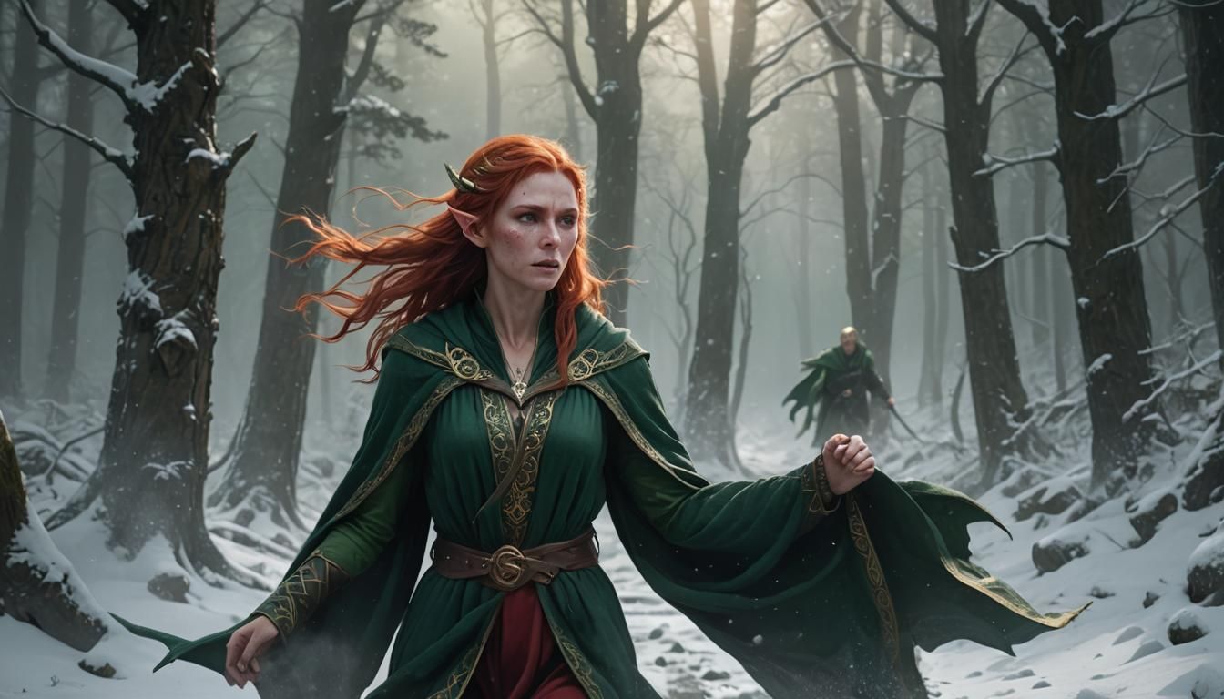 Intricately detailed. Hyper-realistic masterpiece. Ethereal ...