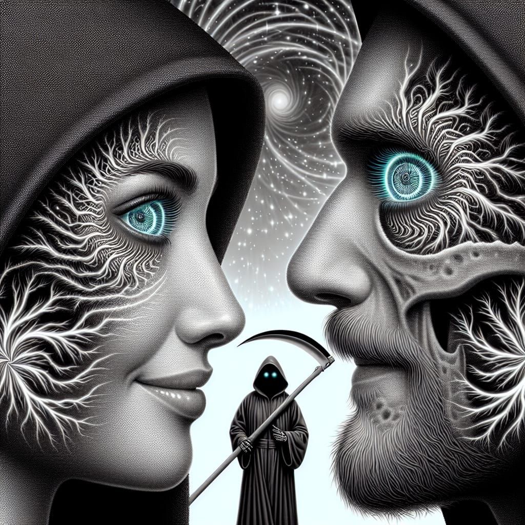 Loving Grim Reapers with Infinity Eyes