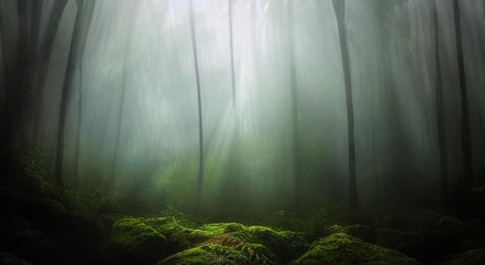 Dinosaurs Roam a Prehistoric Jurassic Swamp