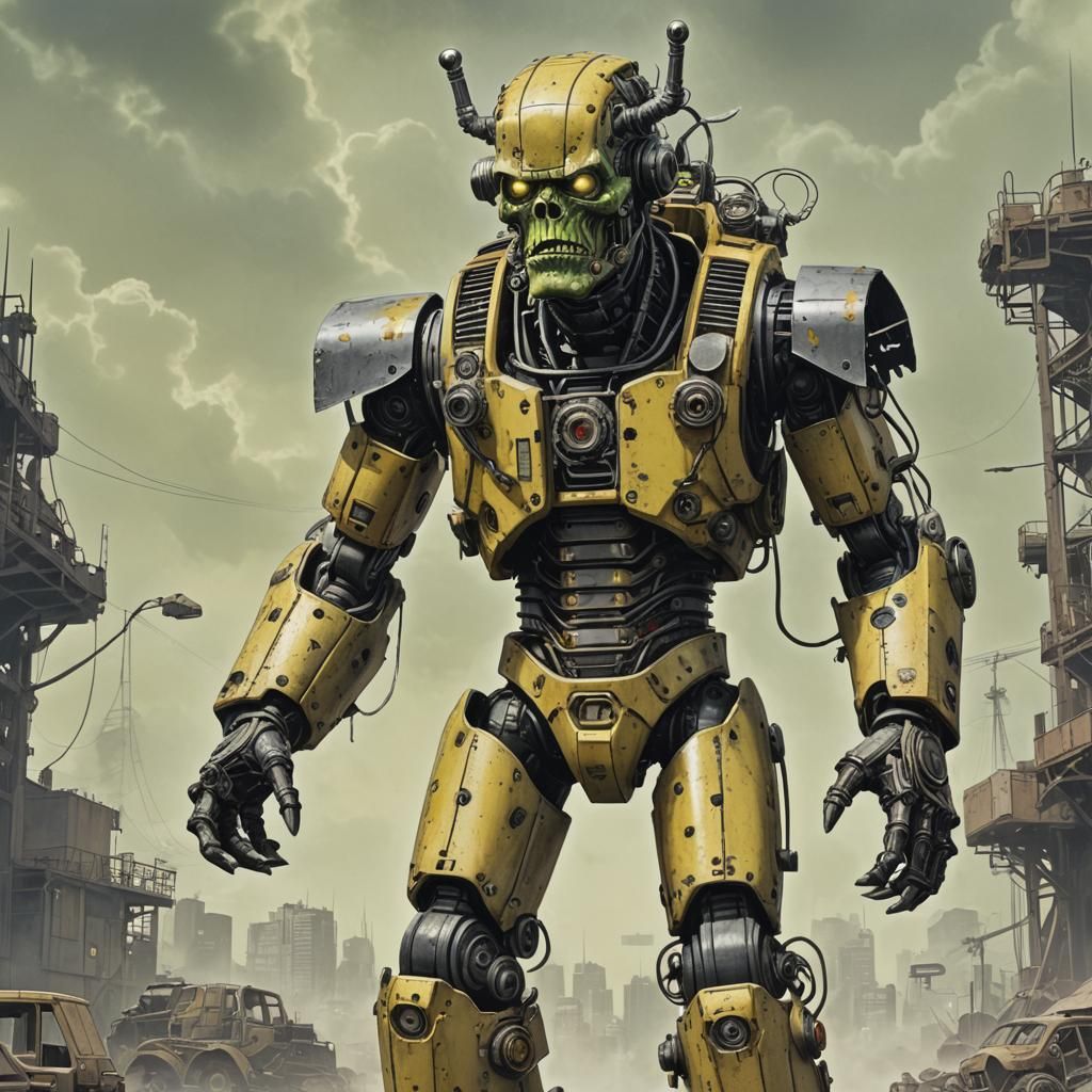 Frankenstein's Monster in Sci-Fi Power Loader