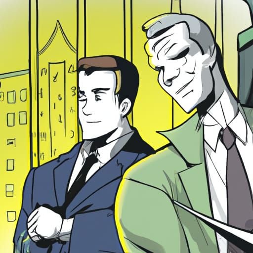 Dynamic Comic Book Art Illustration