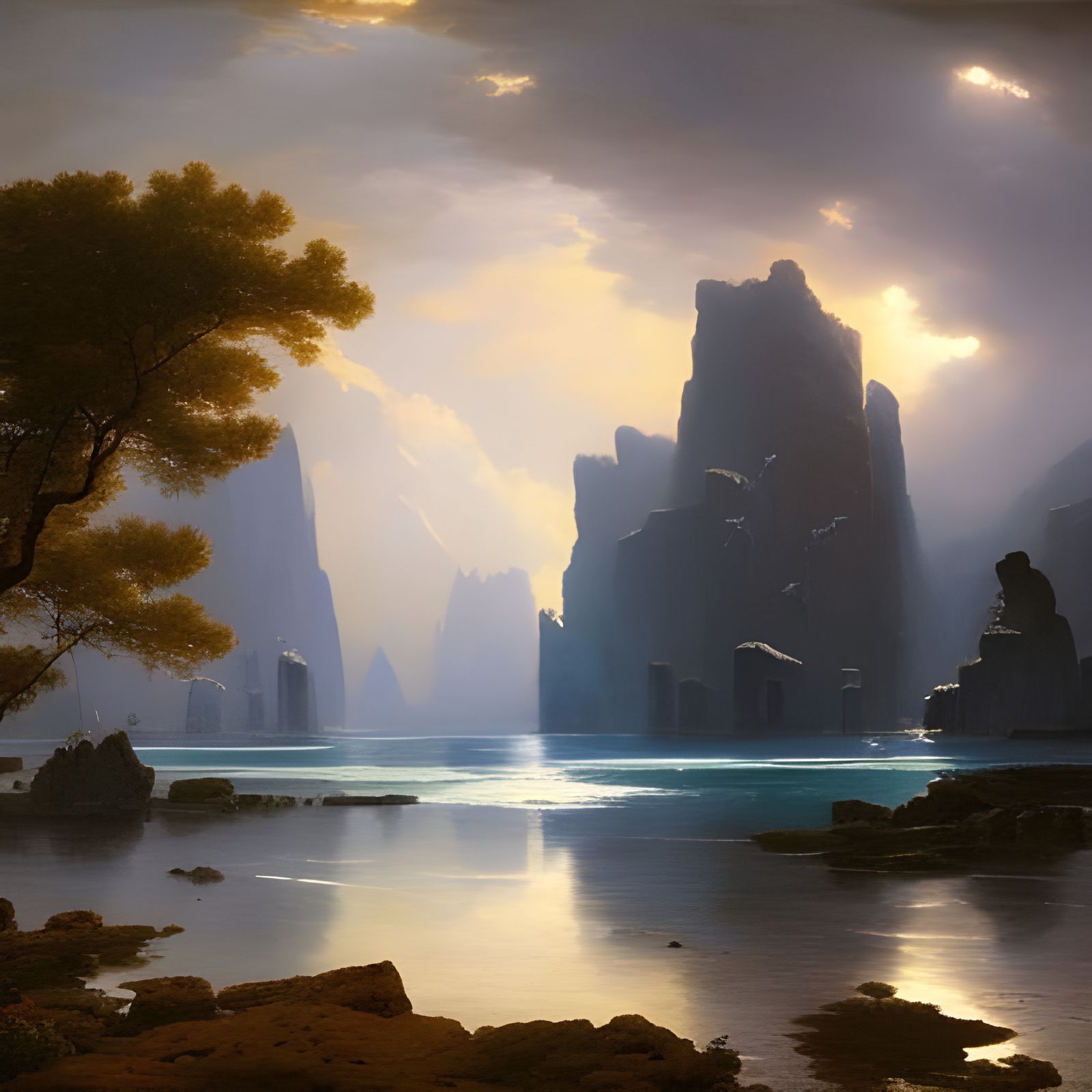 Subaquatic World Painted with Dynamic Lighting