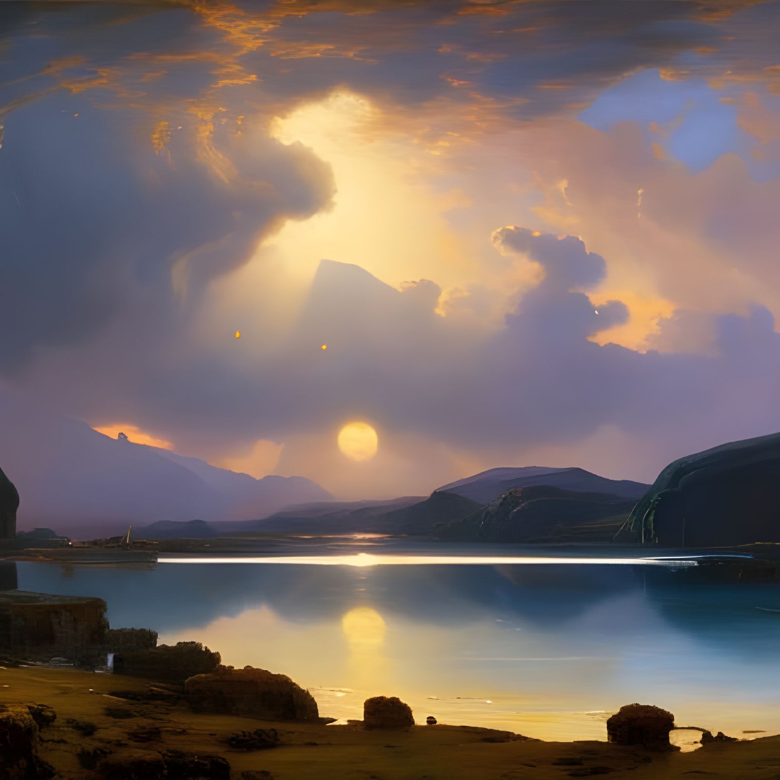 Subaquatic World as a Realist Painting