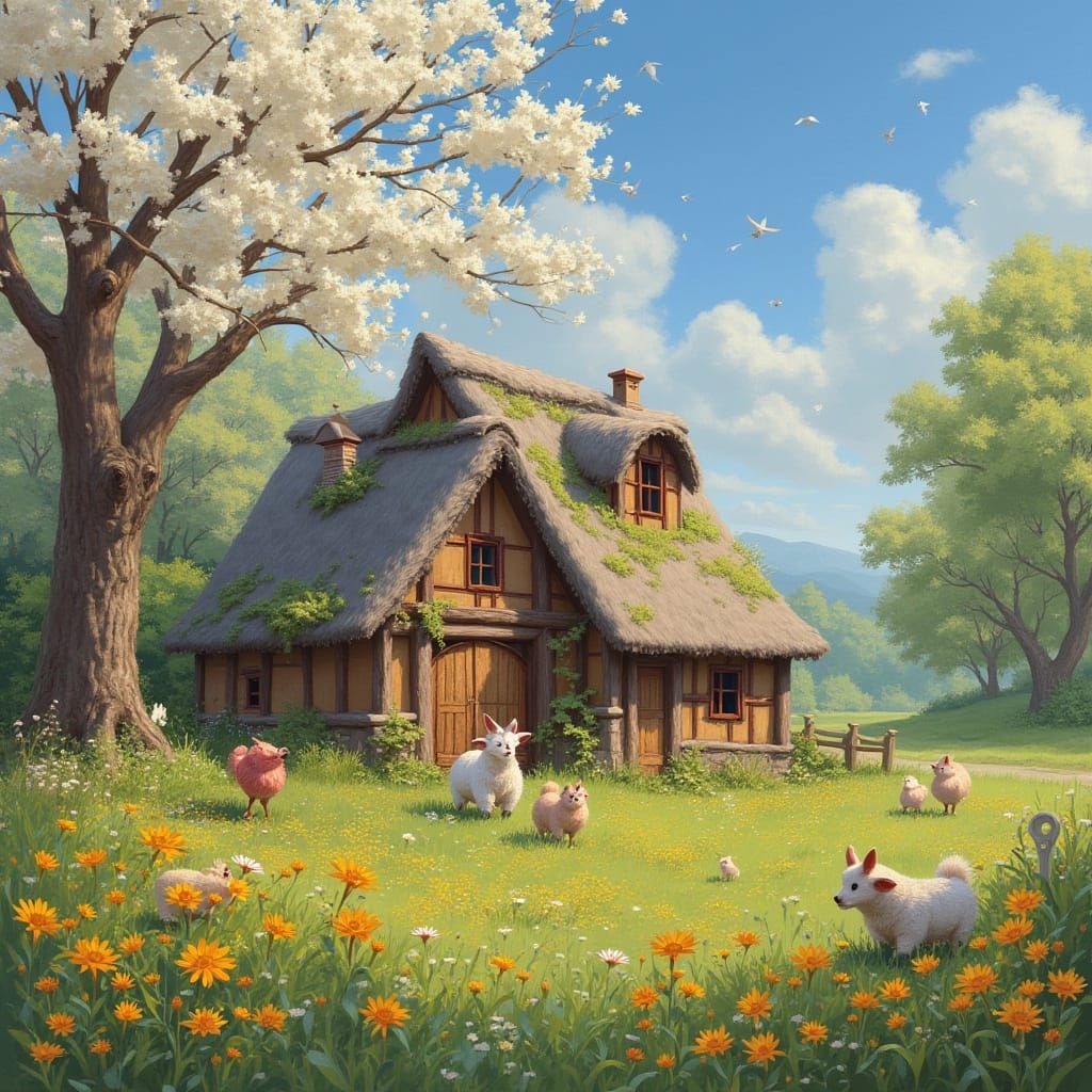 Spring Blooms in Vibrant Colors