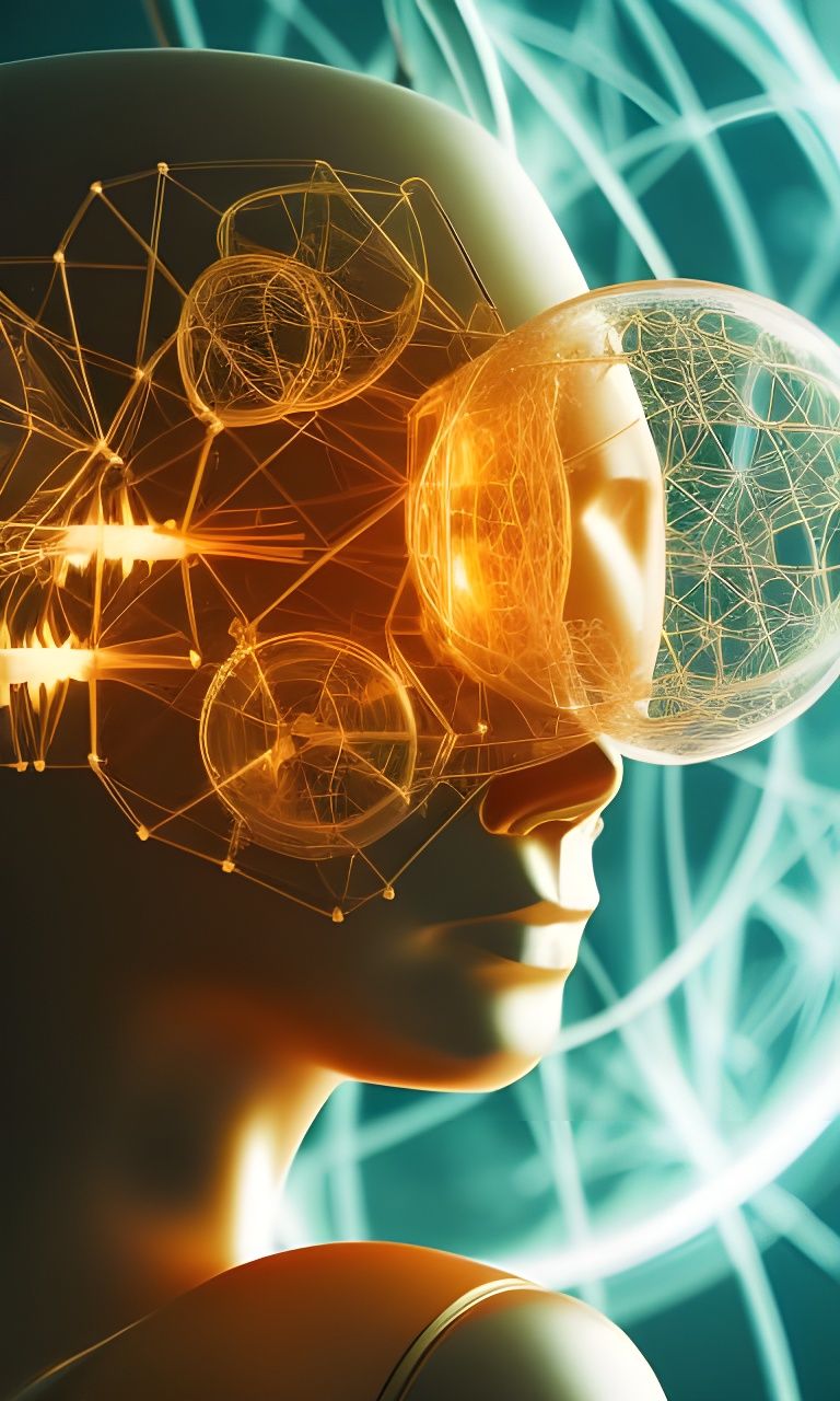 Abstract Thoughts Manifesting as Flying Formulas