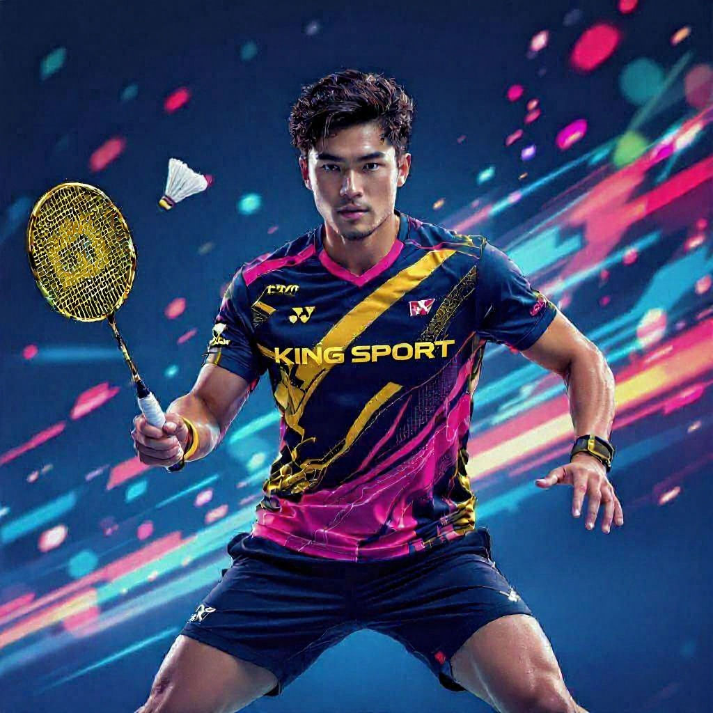 Badminton Jersey Design for King Sport