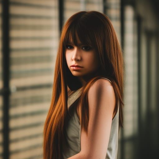 Killer Woman with Knife: Professional Photography