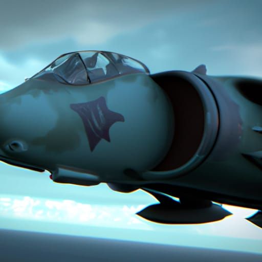 Epic AV-8 Harrier in Photorealistic Detail