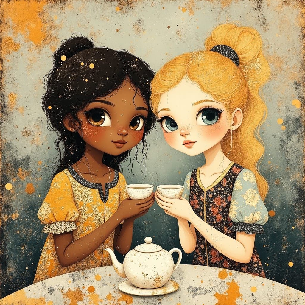 Time for Tea with Friends!  Will you join us?