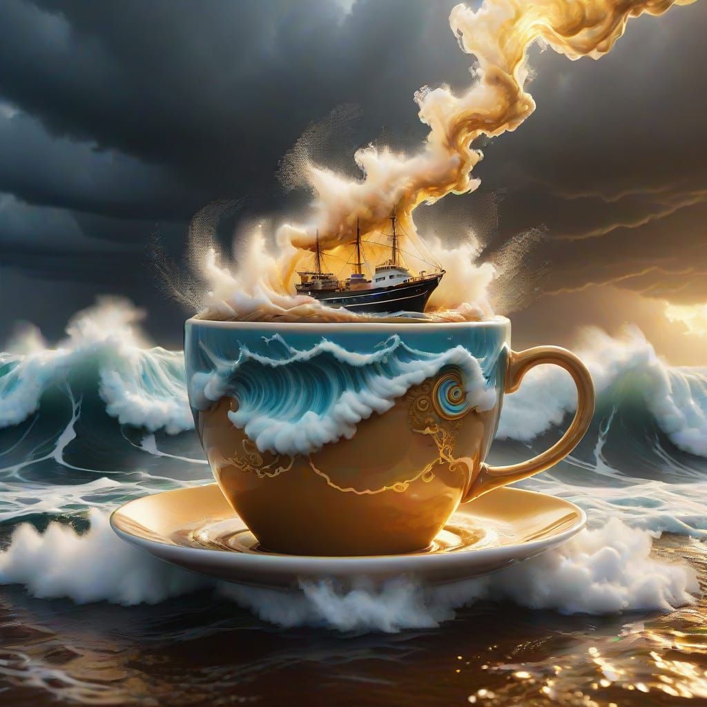 Ocean in a Tea Cup