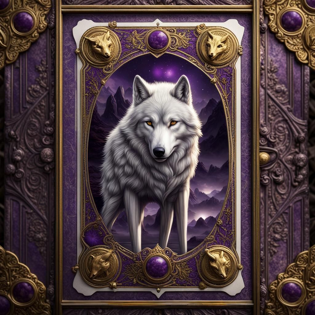 Tarot Card: White Wolves Offer Help