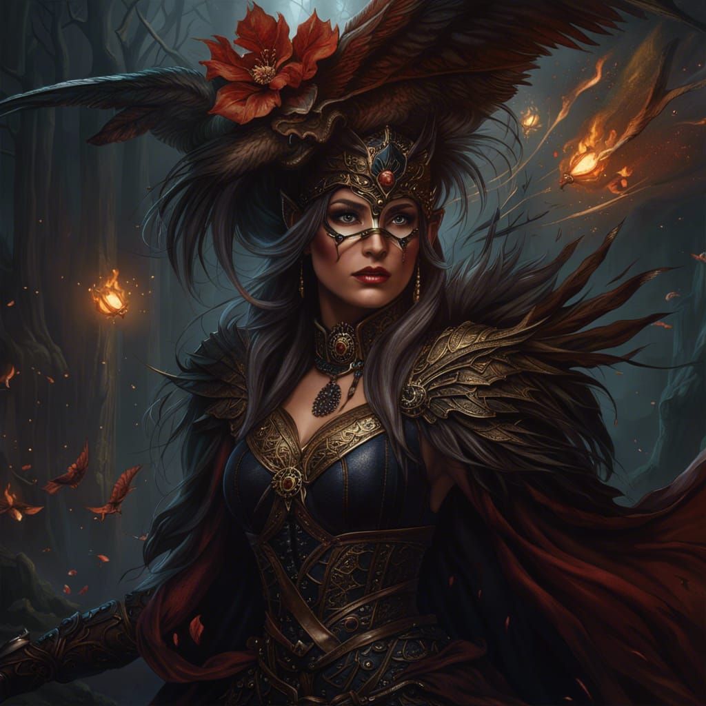 Ominous Scarecrow Masterpiece in Digital Painting Style