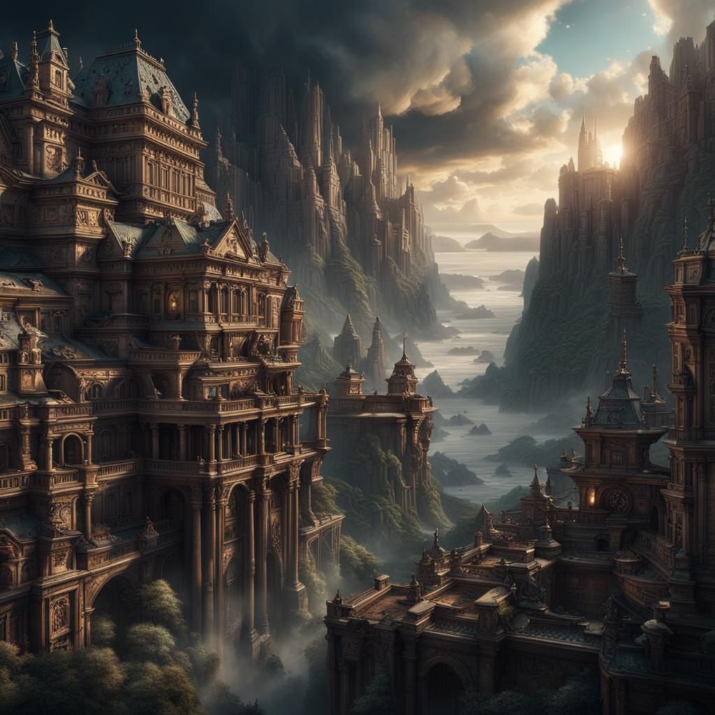 Epic Cinematic Digital Matte Painting
