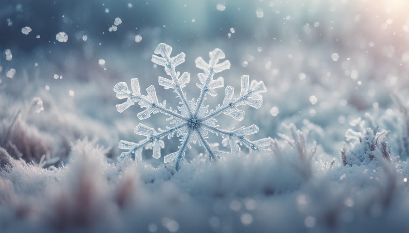 Icy Snowflakes Abound (Carienscreations's 🔠 🔠 🔠 ❓❓❓ 🔠 🔠 🔠 Challenge)