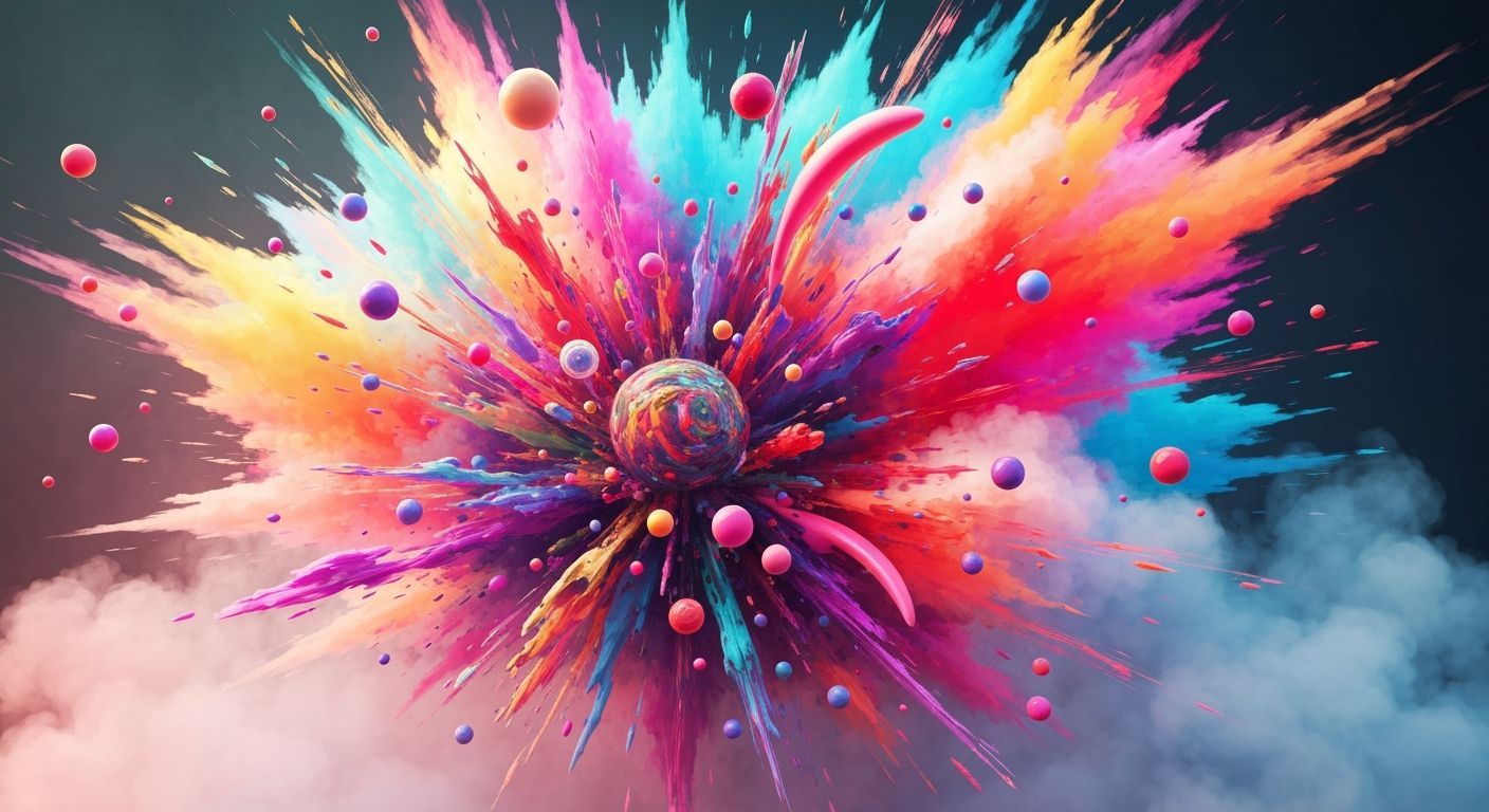 Kaleidoscopic Explosion of Creativity and Imagination