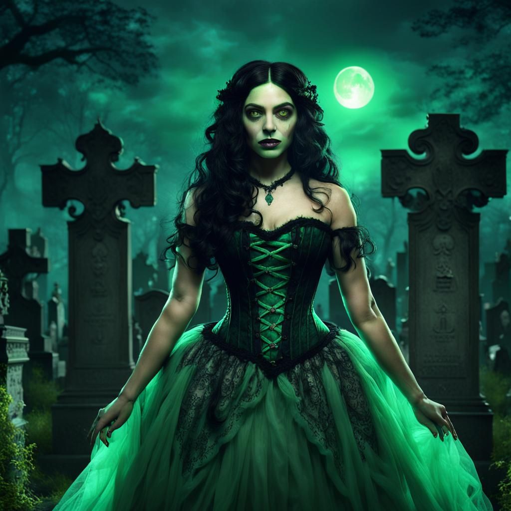 Cajun Bayou Witch Summons Ghosts in New Orleans Cemetery