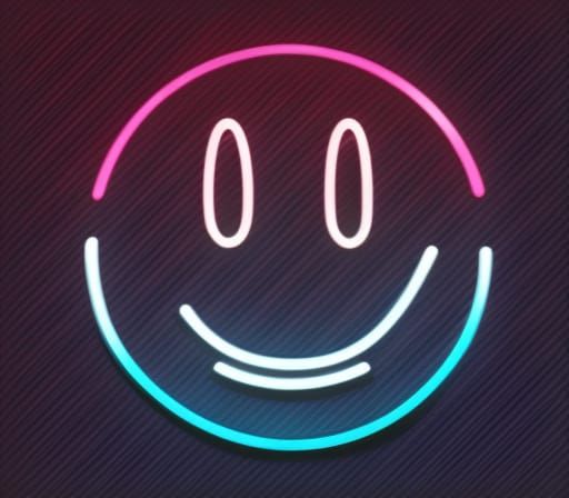 Illuminated Emoji Symbol