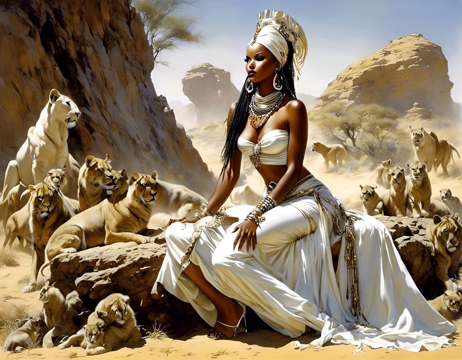 Lions queen