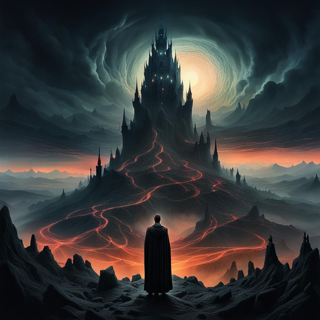 Dark Lord's Kingdom: Surreal Digital Art