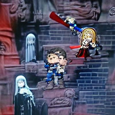 Castlevania: Isaac and Lenore's Confrontation