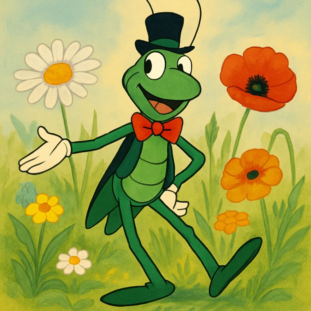 Flip the Grasshopper from Maya the Bee