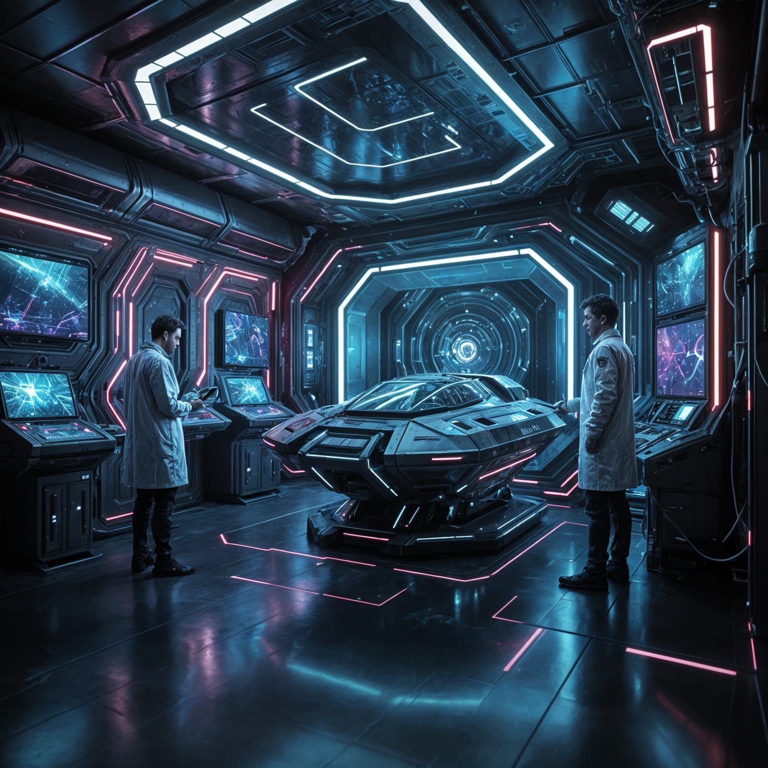 Creating a slipstream craft reaching ludicrous speed is complete...