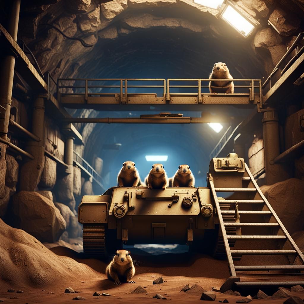 Gophers Discover Abandoned Military Base in 3D