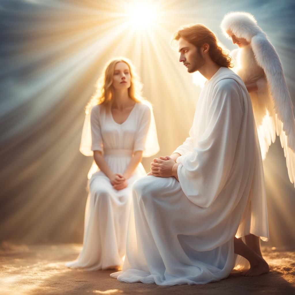 Gabriel comes to Mary