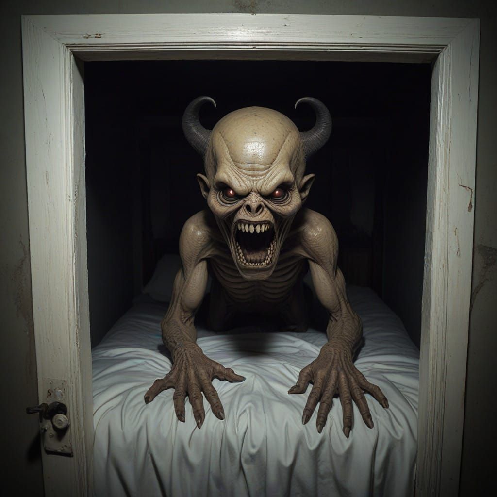 Malignant Entity Emanates Darkness in Gothic Atmosphere